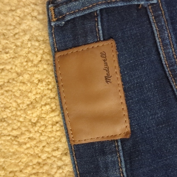 Madewell Dark Wash Denim 10" High Rise Skinny Jeans Size 27 - Picture 8 of 10